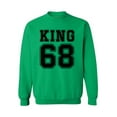 thumbnail image 1 of Awkward Styles Unisex Martin Luther King Graphic Sweatshirt Tops King 1968 Crewneck, 1 of 5