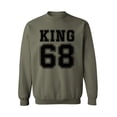 thumbnail image 1 of Awkward Styles Unisex Martin Luther King Graphic Sweatshirt Tops King 1968 Crewneck, 1 of 5
