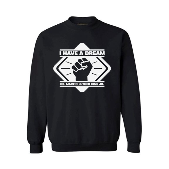Awkward Styles Unisex Martin Luther King Jr Graphic Sweatshirt Tops Resist Crewneck