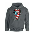 thumbnail image 1 of Awkward Styles Unisex Tuxedo American Flag Graphic Hoodie Tops USA Patriotic, 1 of 5