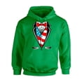 thumbnail image 1 of Awkward Styles Unisex Tuxedo American Flag Graphic Hoodie Tops USA Patriotic, 1 of 5