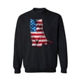 thumbnail image 1 of Awkward Styles Unisex USA Flag Cat Graphic Sweatshirt Tops Cute 4th of July Gift American Flag, 1 of 5