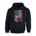 thumbnail image 1 of Awkward Styles Unisex USA Flag Distressed Graphic Hoodie Tops 4th of July Independence Day, 1 of 5