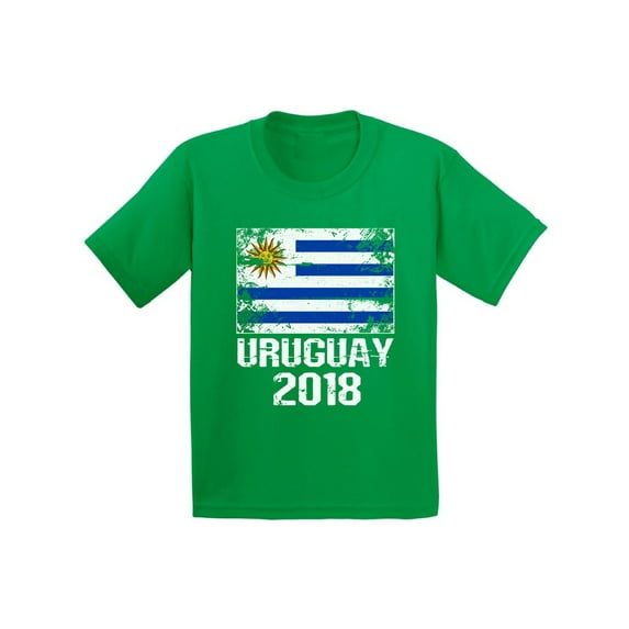 Awkward Styles Uruguay 2018 Kids Shirt Youth Uruguayans Flag Shirt Soccer Gifts