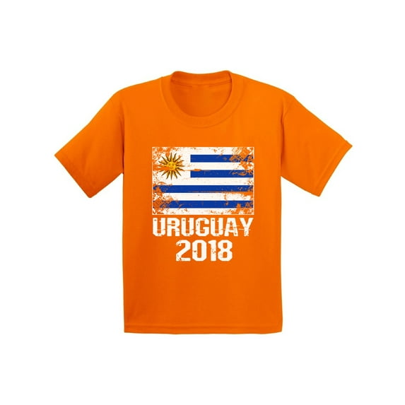 Awkward Styles Uruguay 2018 Kids Shirt Youth Uruguayans Flag Shirt Soccer Gifts