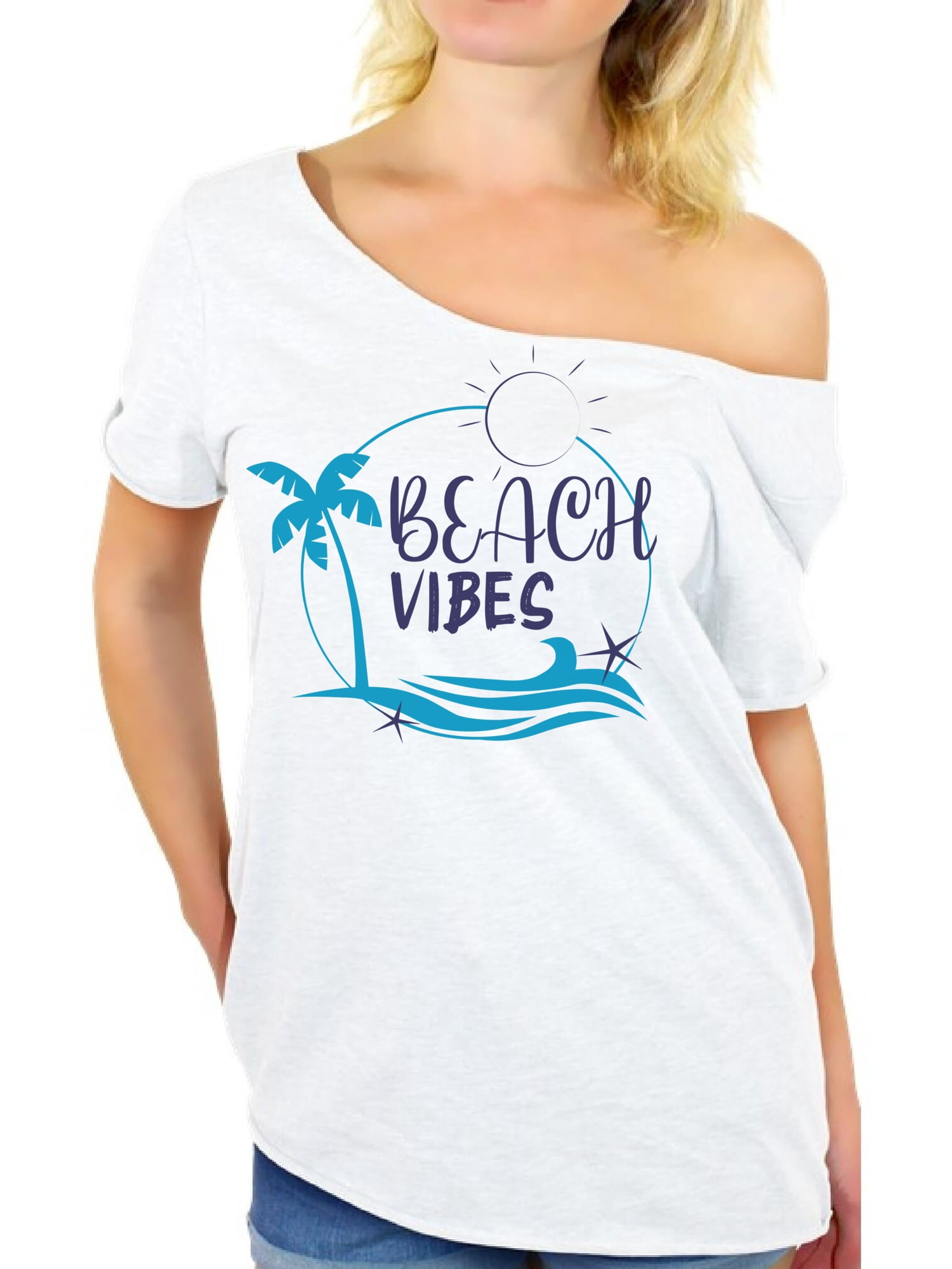 Vacation Vibes Only Raglan Full Sleeve T-Shirt for Women – Perfect Holiday Wear for Women