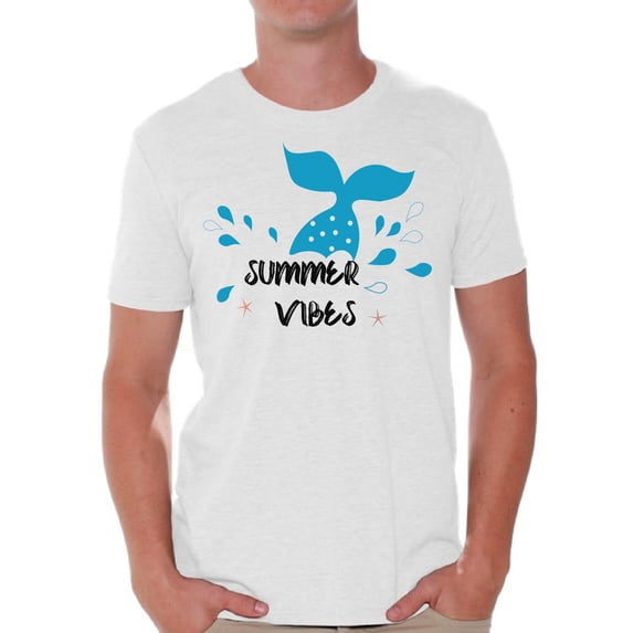 Awkward Styles Vacay Vibes T Shirt for Men Summer Vibes Mens Shirts Beach Clothes for Men Summer T-Shirt Vacay Vibes Tshirt for Men Beach Gifts Summer Shirts Summer Vibes Clothing Collection for Men