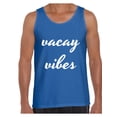 thumbnail image 1 of Awkward Styles Vacay Vibes Tank Top Men's Vacation Tank Beach Muscle Shirt Beach Outfit for Men Summer Party Outfit Summer Vibes Tshirt Summer Vacation Shirts Vacay T-Shirt Travel Tshirt, 1 of 4