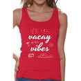 thumbnail image 1 of Awkward Styles Vacay Vibes Tank Top for Women Beach Tank Summer Workout Clothes Women's Beach Sleeveless Shirt Vacation Shirts for Women Beach Party Gifts for Her Cute Gifts for Summer Vacay Tank Top, 1 of 4