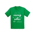 thumbnail image 1 of Awkward Styles Vacay Vibes Youth Shirt Hawaiian Kids Beach Shirts for Boys and Girls Shirts Summer Vacation T-Shirt Vacay Youth Shirt Summer Party Outfit Cute Gifts for Summer Vacay Mode Tshirt, 1 of 4
