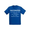 thumbnail image 1 of Awkward Styles Vaccinated Shirt for 1 Year Old 2 Years Vaccine Infant Shirts Pro Vaccination Shirt Vaccine T Shirt for Kids Vaccinated Baby Shirt 6M 12M 18M 24M for Boys and Girls, 1 of 4