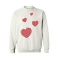 thumbnail image 1 of Awkward Styles Valentine's Crewneck Top Red Hearts Sweatshirts Love Gifts, 1 of 5