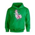 thumbnail image 1 of Awkward Styles Valentine's Day Hoodie Pink Lama Hooded Sweatshirt Valentines Sweater, 1 of 5