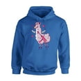 thumbnail image 1 of Awkward Styles Valentine's Day Hoodie Pink Lama Hooded Sweatshirt Valentines Sweater, 1 of 5