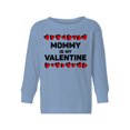 thumbnail image 1 of Awkward Styles Valentine's Day Toddler Long Sleeve Shirt Mommy is my Valentine Kids T-shirt for Boys Girls, 1 of 4