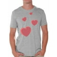 thumbnail image 1 of Awkward Styles Valentine's T-Shirt Red Hearts T Shirts for Men Love Gifts for Him, 1 of 4