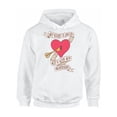 thumbnail image 1 of Awkward Styles Valentines Hoodie My Heart is Locked Hooded Sweatshirt Valentine's Day Gifts, 1 of 5