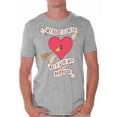 thumbnail image 1 of Awkward Styles Valentines T-Shirt My Heart is Locked T Shirts for Men Valentine's Day Gifts, 1 of 4
