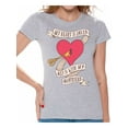 thumbnail image 1 of Awkward Styles Valentines T-Shirt My Heart is Locked T Shirts for Women Valentine's Day Gifts, 1 of 4