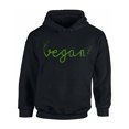 thumbnail image 1 of Awkward Styles Vegan Friendly Hoodie Nifty Foliage Unisex Hoodie Vegetarian Hoodie Vegan Sweaters Green Hoodie Vegan Clothes for Women Vegan Organic Stylish Hoodies for Him Gifts for Vegetarians, 1 of 5