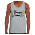 thumbnail image 1 of Awkward Styles Vegan Friendly Tank Top for Men Men's Shirts Vegetarian Tank Top for Men Vegan Friendly Tshirts Vegetarian Gifts Vegan Men's Fashion Vegan Friendly Clothing Collection Hey Vegetarians, 1 of 4