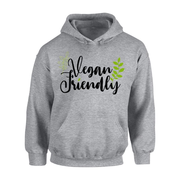 Awkward Styles Vegan Friendly Unisex Hoodie Vegetarian Hoodie Vegan Sweater Vegan Friendly Hoodie Green Hoodie Vegan Clothes for Women Vegan Organic Stylish Hoodies for Him Gifts for Vegetarians