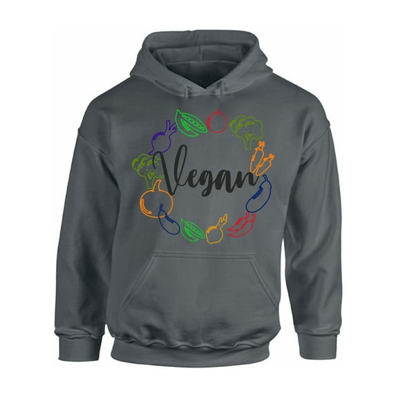 Awkward Styles Vegetables Unisex Hoodie Vegetarian Hoodie Vegan Sweater Vegan Friendly Hoodie Green Hoodie Vegan Clothes for Women Vegan Organic Stylish Hoodies for Him Gifts for Vegetarians