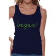 thumbnail image 1 of Awkward Styles Vegetarian Tshirt Nifty Foliage Tank Top for Her Ladies Tanks Vegan Friendly T-Shirts for Her Vegan T Shirts Vegan Clothes for Women Vegan Organic Shirts for Her Gifts for Vegetarians, 1 of 4
