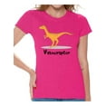 thumbnail image 1 of Awkward Styles Velociraptor Dinosaur Shirt for Women Dinosaur Tshirt Velociraptor T Shirt Spirit Animal Shirts for Women Funny Velociraptor Gifts for Her Dinosaur Party Outfit Dinosaur Gifts for Women, 1 of 4