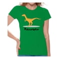 thumbnail image 1 of Awkward Styles Velociraptor Dinosaur Shirt for Women Dinosaur Tshirt Velociraptor T Shirt Spirit Animal Shirts for Women Funny Velociraptor Gifts for Her Dinosaur Party Outfit Dinosaur Gifts for Women, 1 of 4