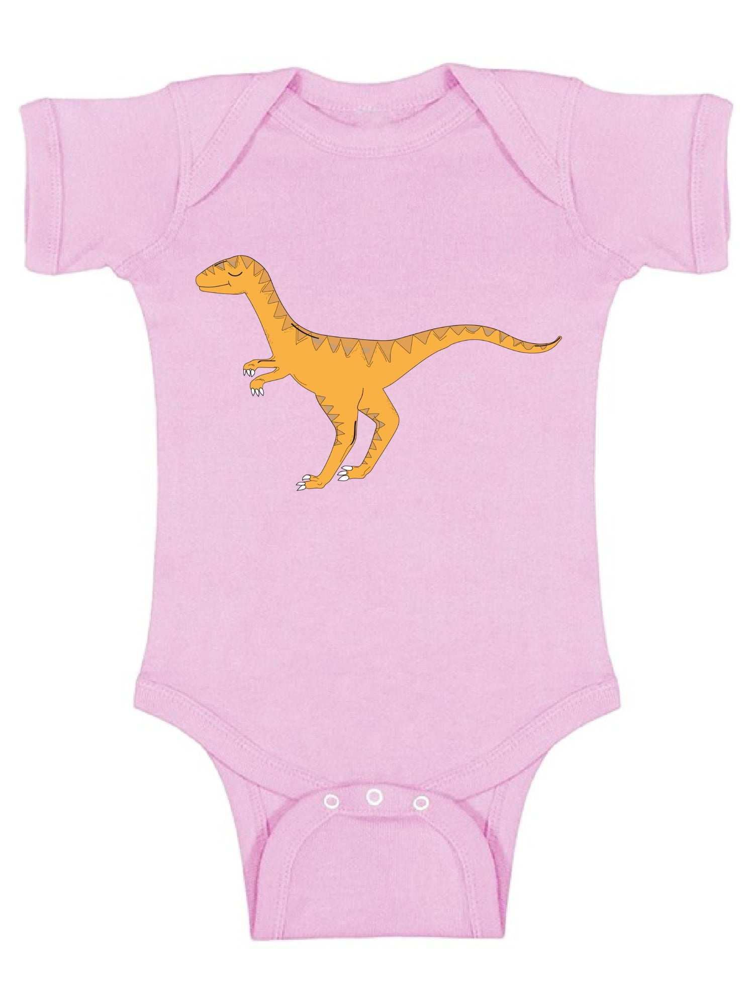 Awkward Styles Velociraptor Romper Baby Bodysuit Short Sleeve Dinosaur ...