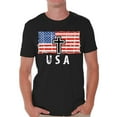 thumbnail image 1 of Awkward Styles US Flag Shirt for Men American Proud T-Shirt for Men US Veteran Shirt Army Clothes Collection American Army Tshirt for Dad American Flag Men Shirt Patriotic Gifts for Him, 1 of 4