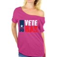 thumbnail image 1 of Awkward Styles Veteran Texas Off Shoulder Shirt I'm American Pro America Women T shirt Texas Flag Retro USA Tshirt for Women 51 States USA Veteran Off Shoulder Shirt Superhero, 1 of 4