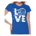 thumbnail image 1 of Awkward Styles Volleyball T-Shirt Volleyball Fans T Shirts for Women Volleyball Tee, 1 of 4
