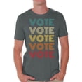 thumbnail image 1 of Awkward Styles Vote Shirt Mens Election 2020 Shirt Color Vote Pattern Political Theme T-shirt for Men Democracy 2020 USA Shirt Voter T Shirt, 1 of 4