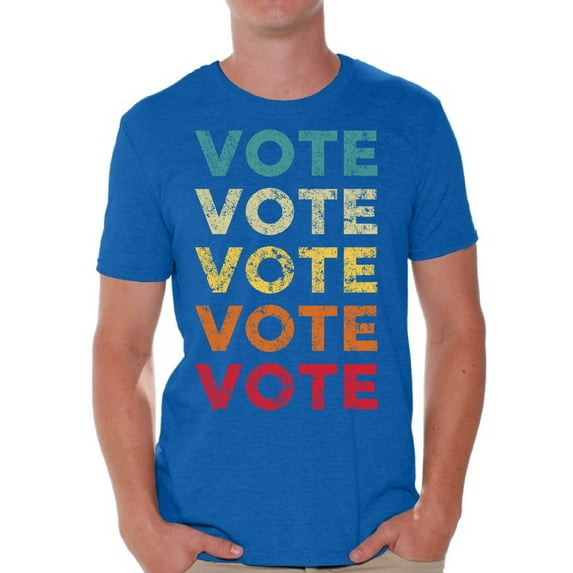 Awkward Styles Vote Shirt Mens Election 2020 Shirt Color Vote Political Theme T-shirt for Men Democracy 2020 USA Shirt Voter T Shirt