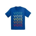 thumbnail image 1 of Awkward Styles Vote Shirt Youth Election 2020 Shirt Color Vote Pattern Political Theme T-shirt for Kids Democracy 2020 USA Boys Shirt Voter Girls T Shirt, 1 of 4