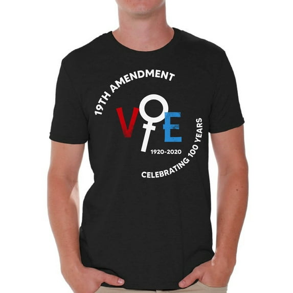 Awkward Styles Vote Shirts for Men 2020 Election USA T Shirt 19th Amendment Democracy Shirt Voter T Shirt