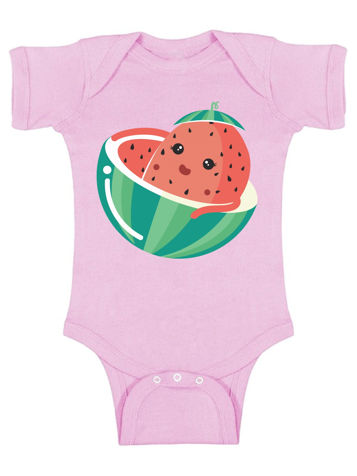 Awkward Styles Watermelon Baby Bodysuit Short Sleeve for Girls
