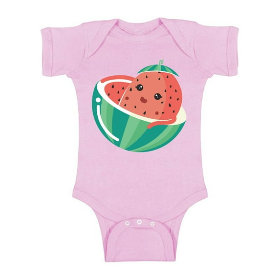 Awkward Styles Watermelon Baby Bodysuit Short Sleeve for Girls Watermelon Baby Clothes Romper for Boys Watermelon Outfit Fruits One Piece Top Berry Romper for Newborn Baby Items Cute Fruits Bodysuit