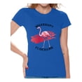 thumbnail image 1 of Awkward Styles Whassup Flockers Tshirt for Women Pink Flamingo Shirt Flamingo Shirts for Women Flamingo Summer Outfit Beach T Shirt Funny Flamingo T-Shirt Flamingo Themed Party Women's Flamingo Gifts, 1 of 4