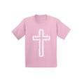 thumbnail image 1 of Awkward Styles White Cross Toddler Shirt Jesus Shirt for Kids Shirt for Boys Christian Cross Shirts for Girls Jesus T-Shirt for Children Christian Gifts Christ Clothes Cross T-Shirt for Toddlers, 1 of 4