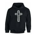 thumbnail image 1 of Awkward Styles White Cross Unisex Hoodie Christian Hoodie for Him Jesus Collection Jesus Cross Hoodie for Women Jesus Sweater for Men Christian Cross Gifts Cross Unisex Outfit for Men and Women, 1 of 5