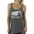 thumbnail image 1 of Awkward Styles White Elephant Tanks for Women Racerback Tank Top for Ladies Women Fashion Collection Tracery Tshirt for Mom Indian Pattern T-Shirt for Her Elephant Shirts Racerback T-Shirt, 1 of 4