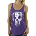 thumbnail image 1 of Awkward Styles White Skull Racerback Tank Top for Women USA Flag Racerback Shirt Patriotic Tanks for Her America Lovers Gifts Military American Flag American Reaper Women's T Shirt Skeleton Tank Top, 1 of 4