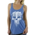 thumbnail image 1 of Awkward Styles White Skull Racerback Tank Top for Women USA Flag Racerback Shirt Patriotic Tanks for Her America Lovers Gifts Military American Flag American Reaper Women's T Shirt Skeleton Tank Top, 1 of 4