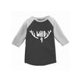 thumbnail image 1 of Awkward Styles Wild Birthday Party for Children Fun B Day Toddler Raglan Gifts 4th Birthday Gifts Wild B Day Party Gift for Kids Fourth Birthday Wild Raglan Shirts for Girls Raglan Shirts for Boys, 1 of 4
