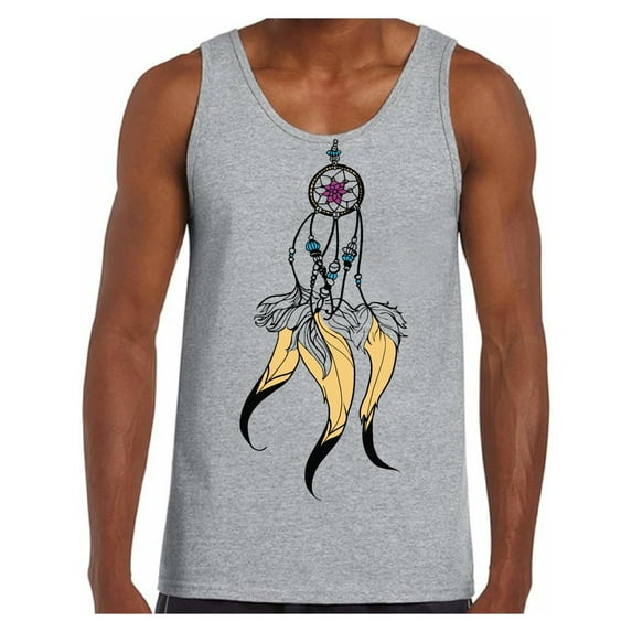Awkward Styles Wild Sleeveless Shirt Dreamcatcher Tank Tops for Men