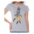 thumbnail image 1 of Awkward Styles Wild T-Shirt Dreamcatcher T Shirts for Women, 1 of 4