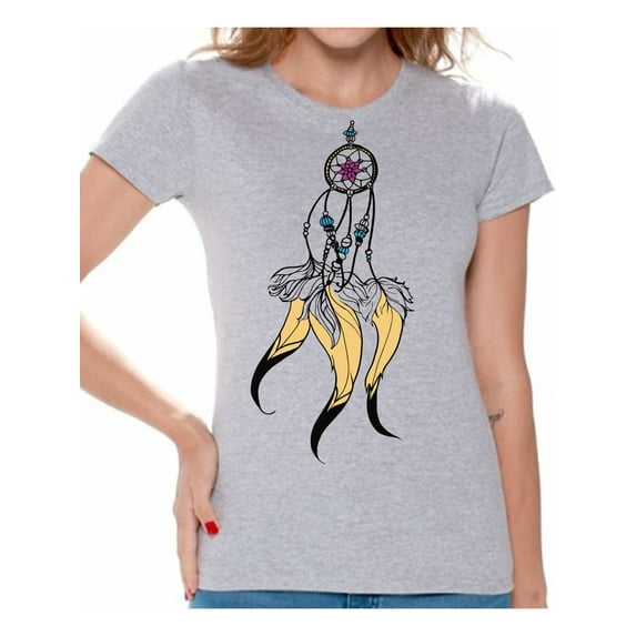 Awkward Styles Wild T-Shirt Dreamcatcher T Shirts for Women